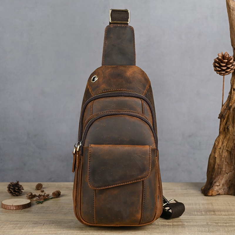 Luxury Bags Leather - Designer Luxe Multifunctionele Heren Borsttas Grote