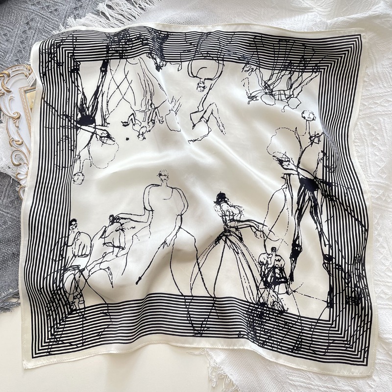 Luxury Bags Drawing - Art Line Character Drawing Satijn Kleine