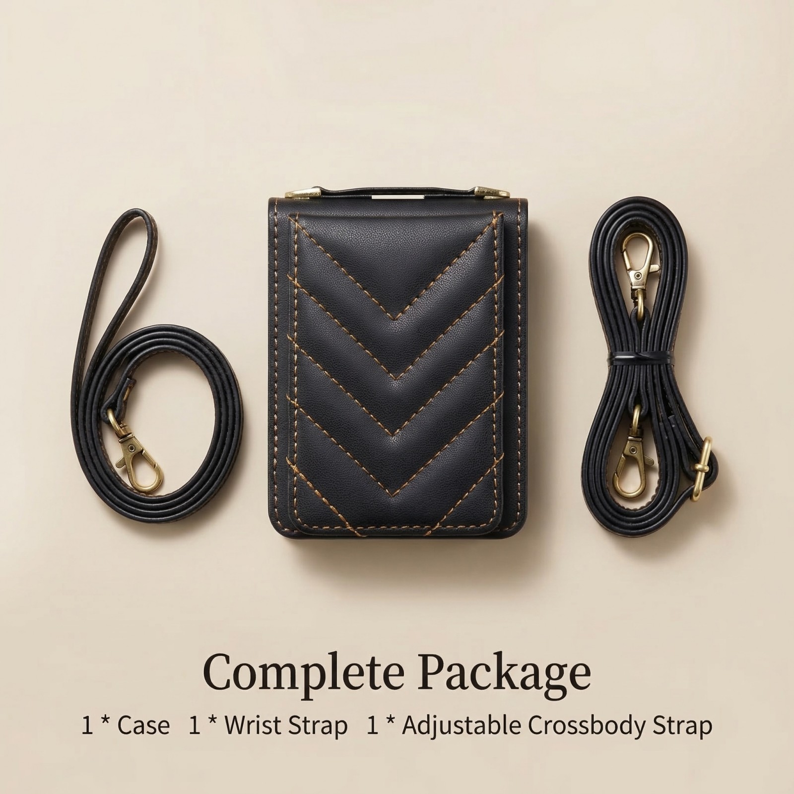 Luxe V-vormige gewatteerde ler - Luxury Bags Leather recensie en prijs