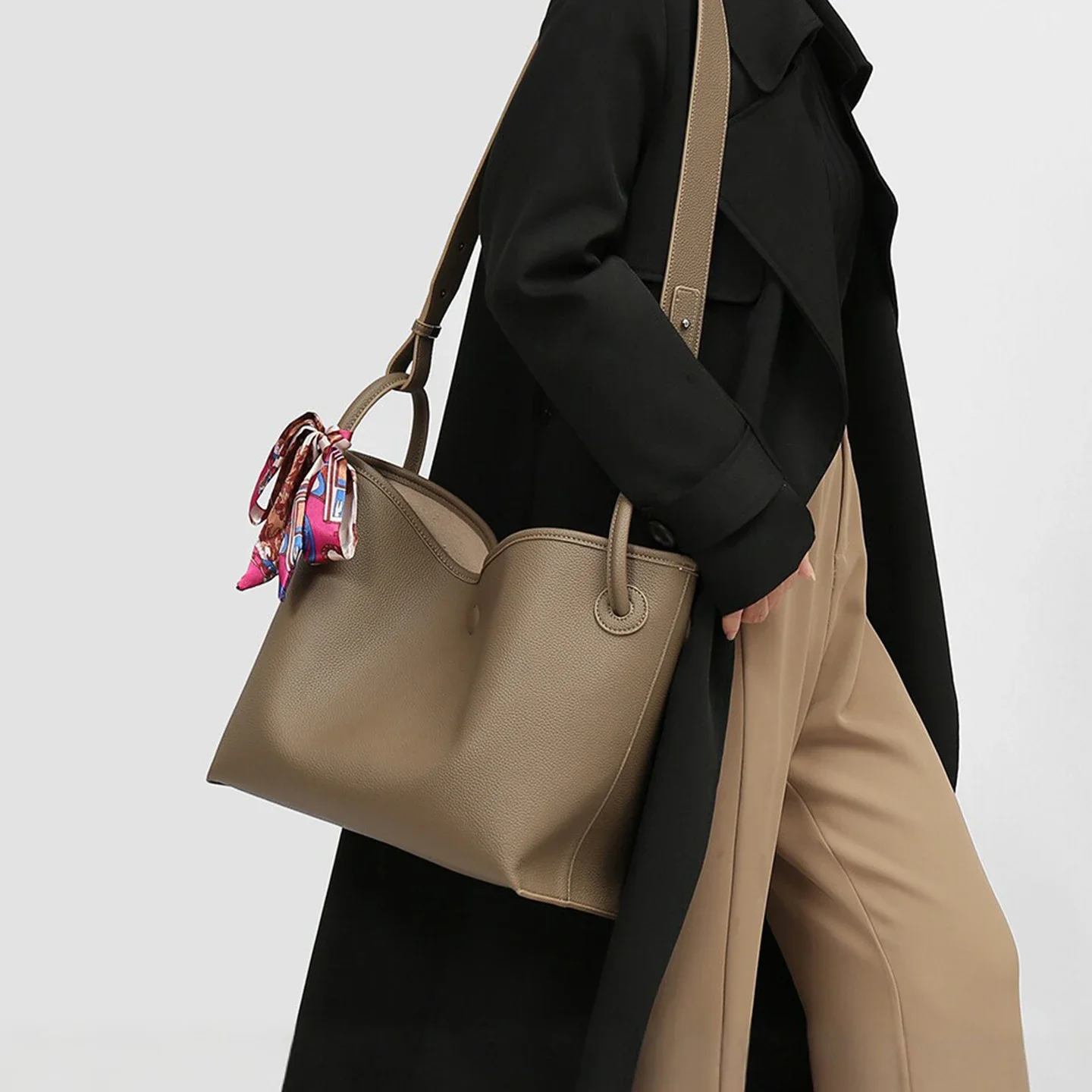 Luxe dames handtas van PU leer - Luxury Bags Leather recensie en prijs
