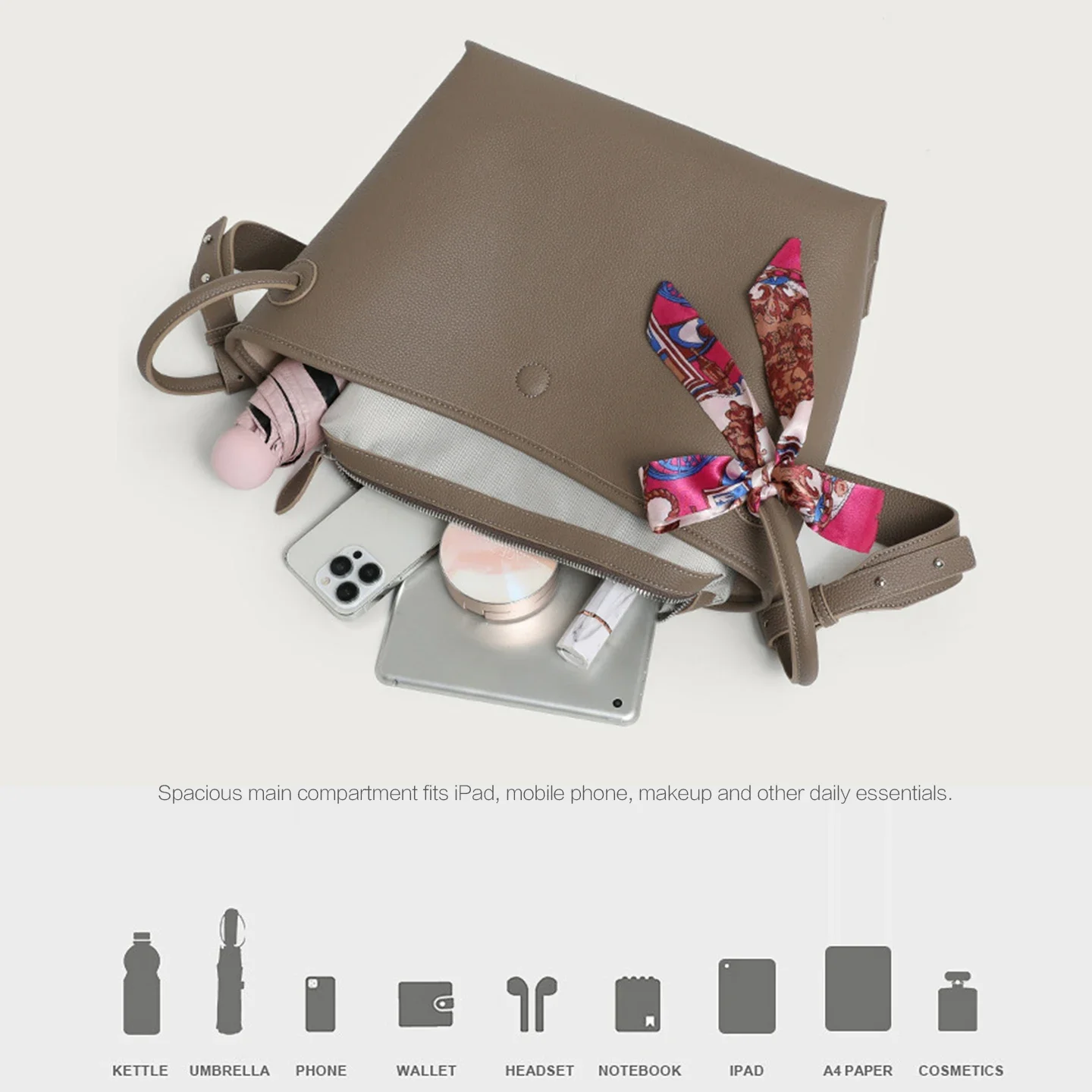 Luxe dames handtas van PU leer - Luxury Bags Leather recensie en prijs