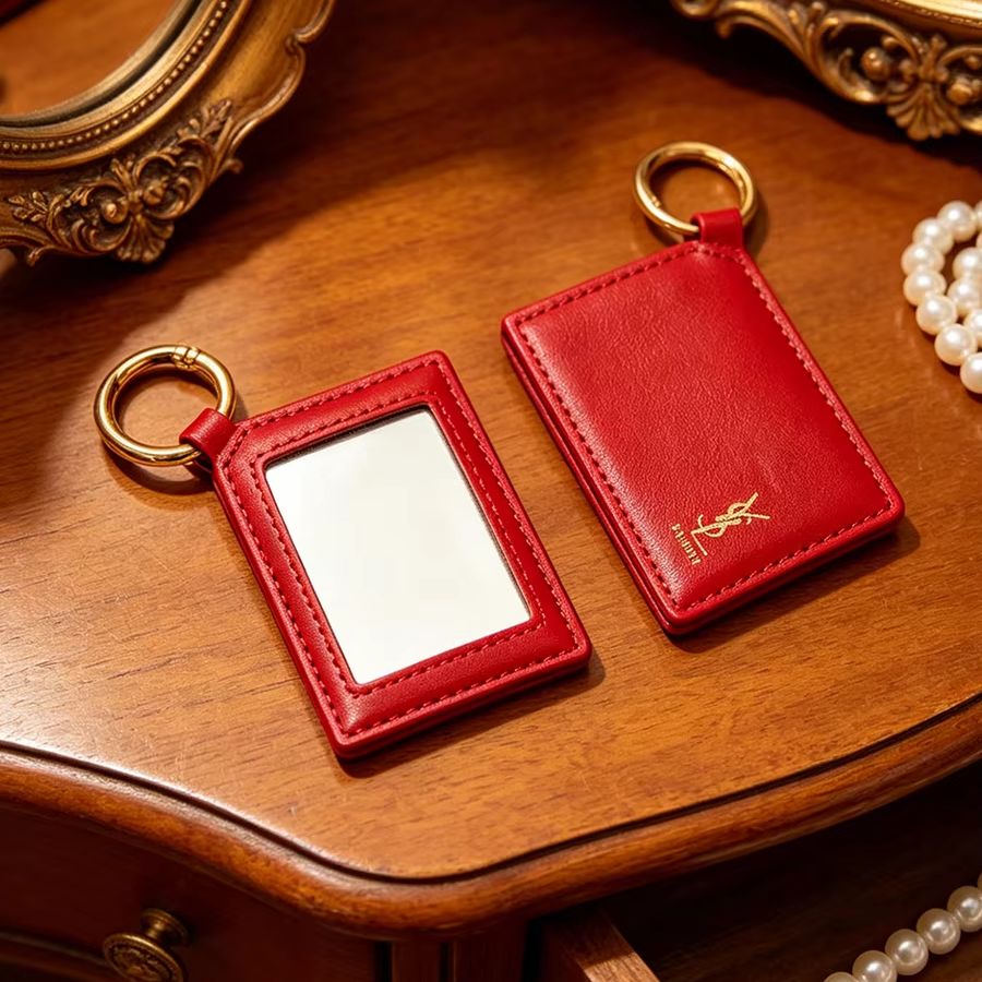 YSL Rode Lederen Vierkante Min - Luxury Bags Leather recensie en prijs